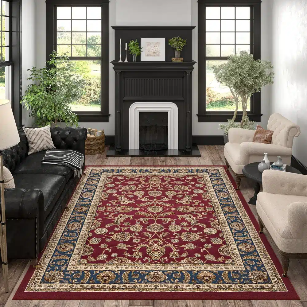 modern colonial interior design rug