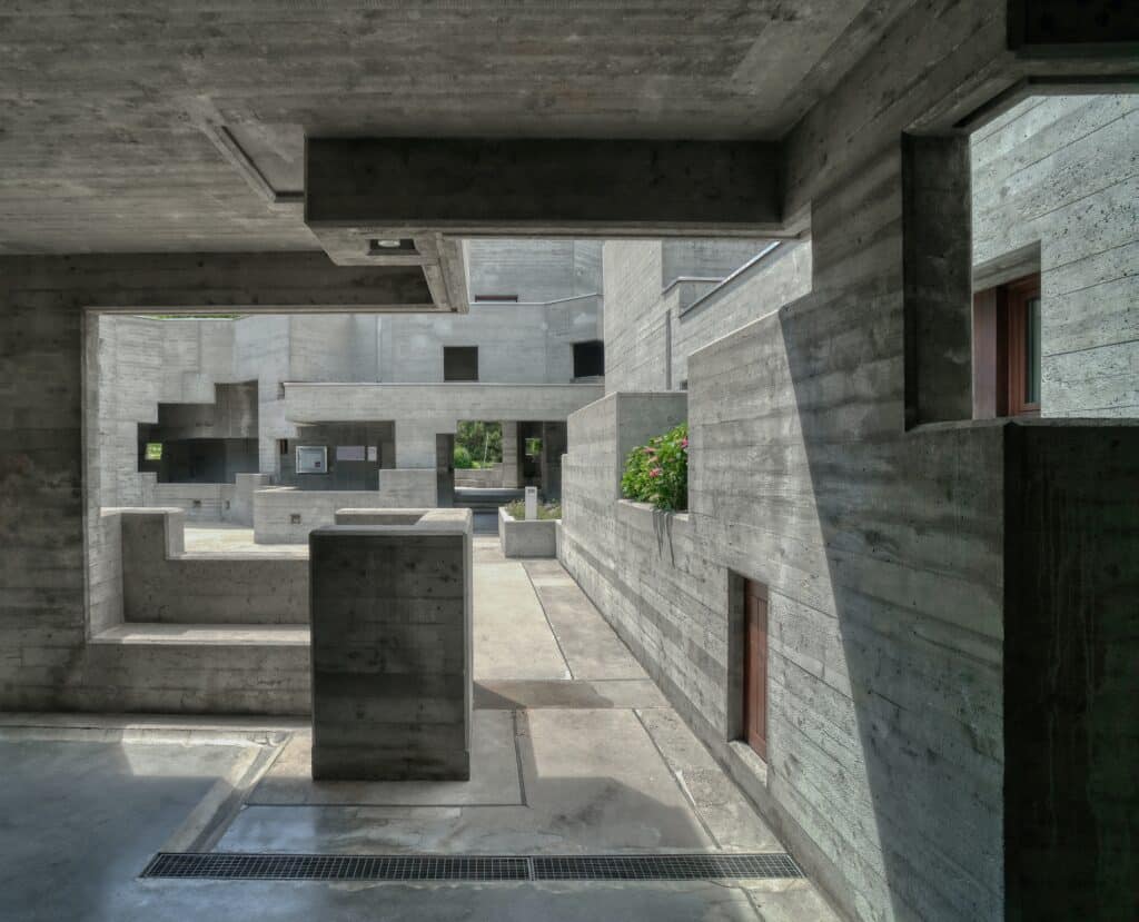 brutalist interior design