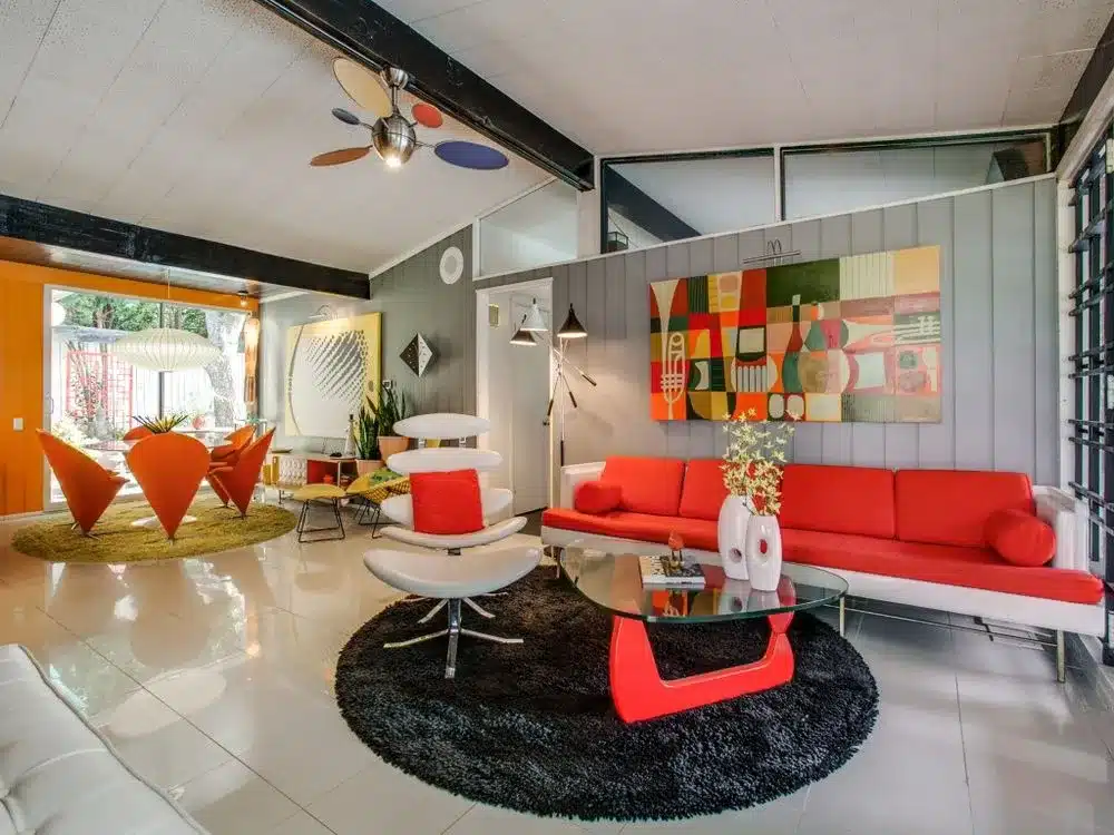 retro futurism interior design