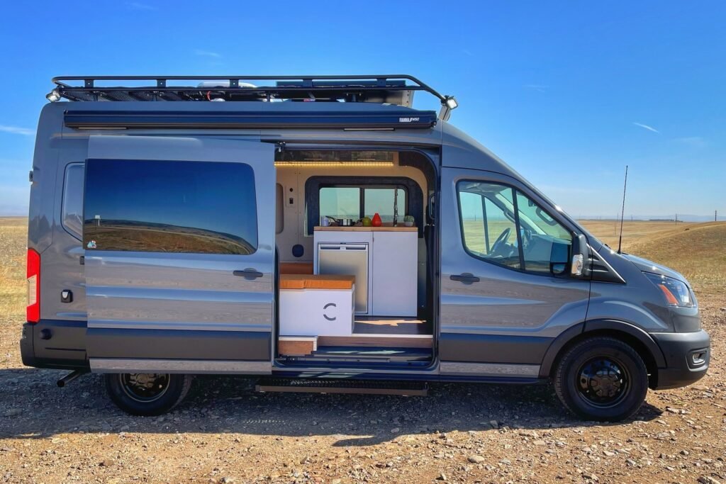 van interior design Ford Transit