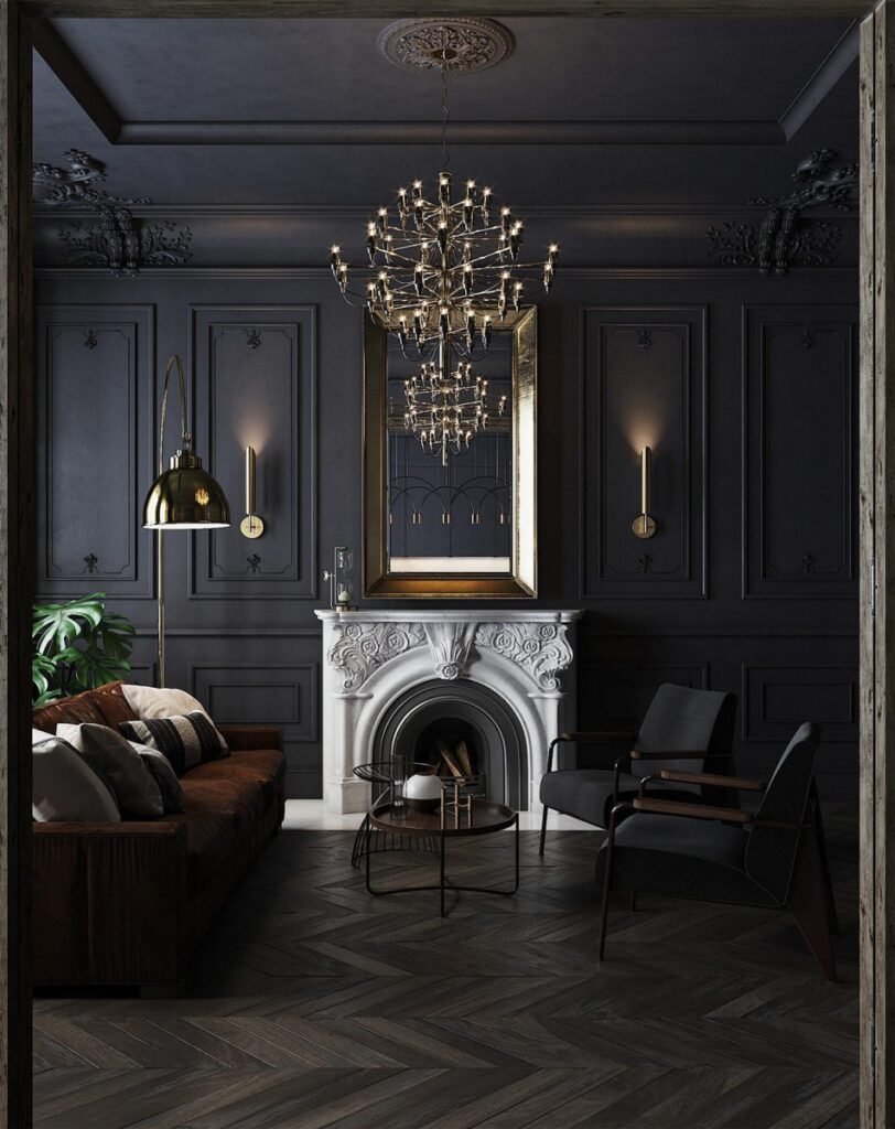 modern gothic interior design