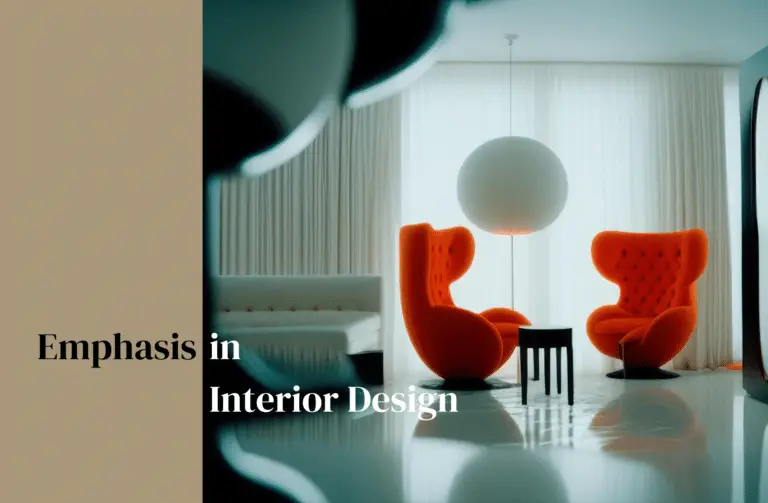 Emphasis in Interior Design
