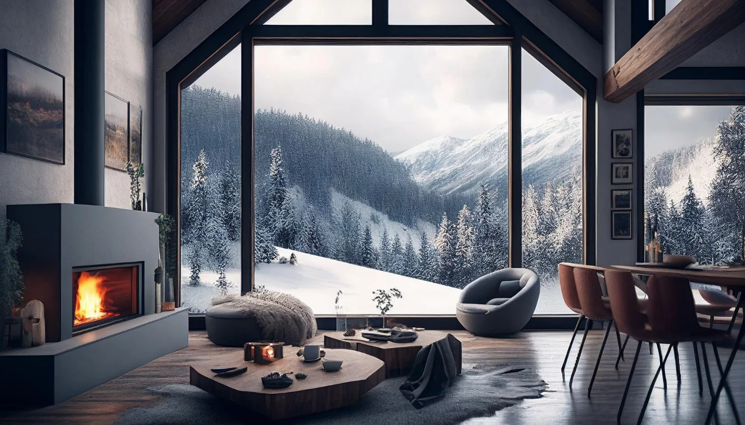 Minimalist Mountain Interior Design
