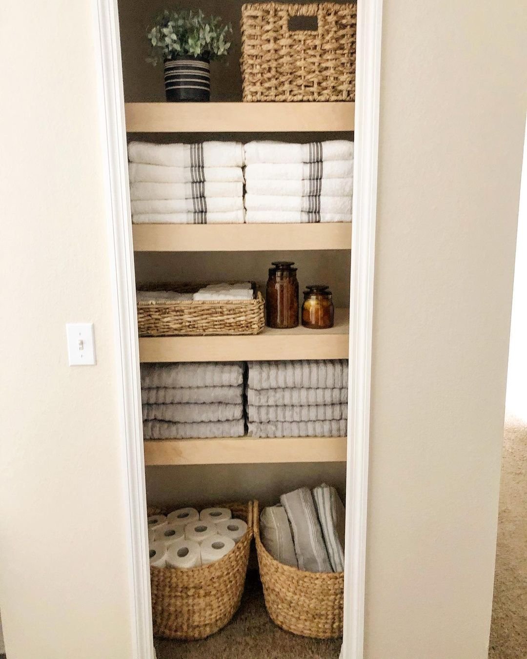 bathroom closet designs