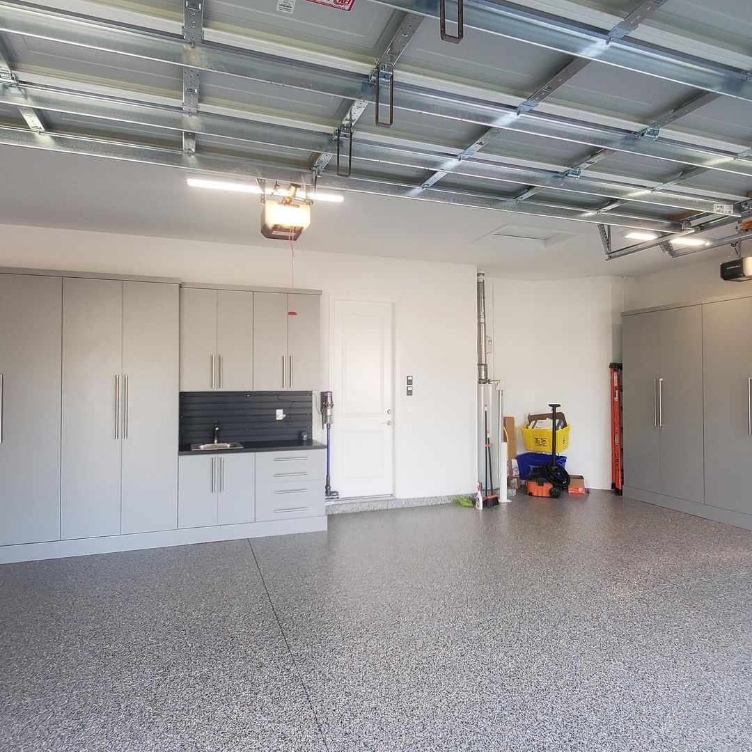 closet in a garage