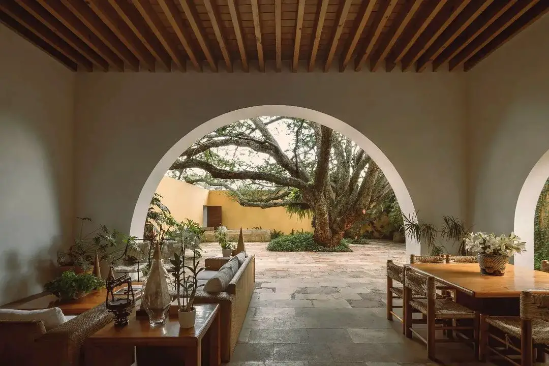 modern hacienda mexican style