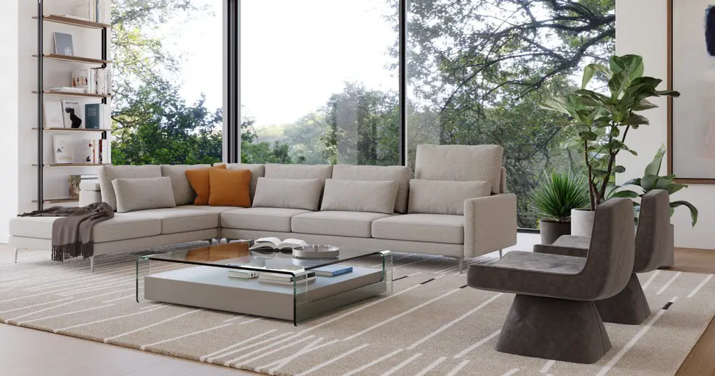 modern hacienda sofa