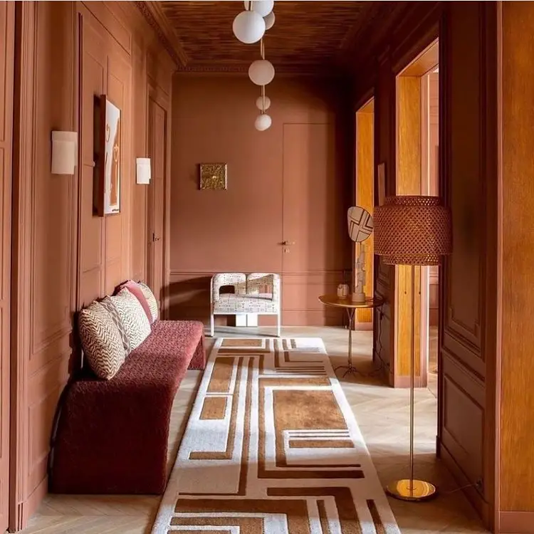 modern hacienda interior design color palette