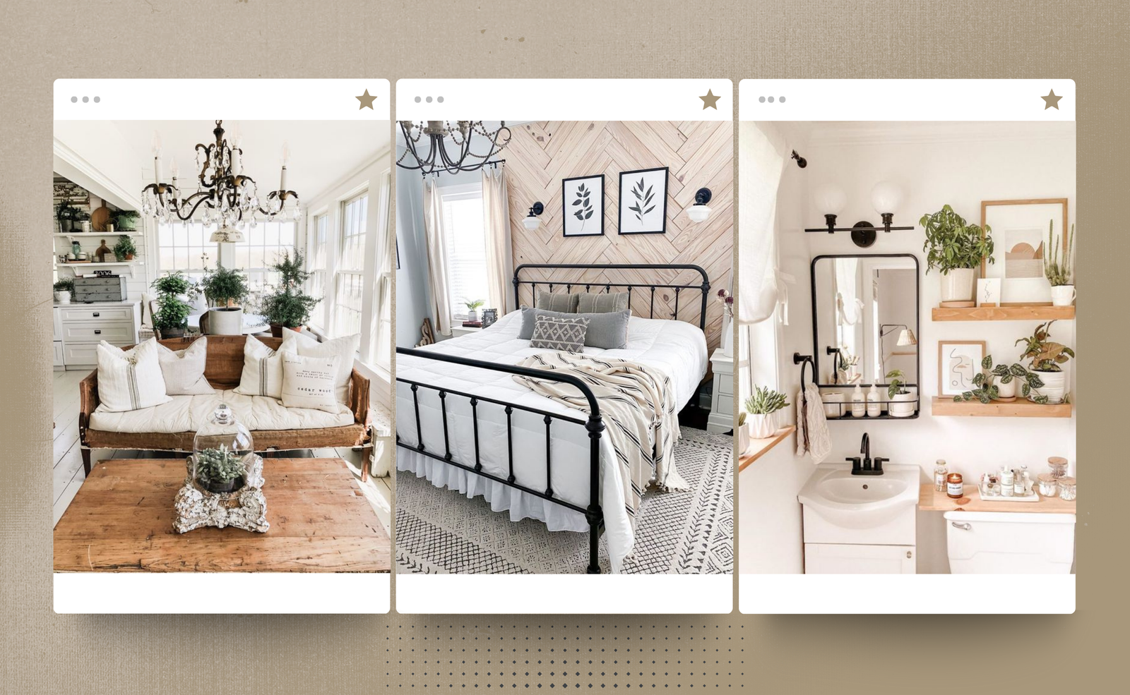 Farmhouse boho Decor