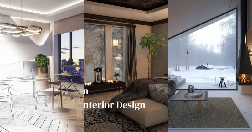 modern lodge interior design