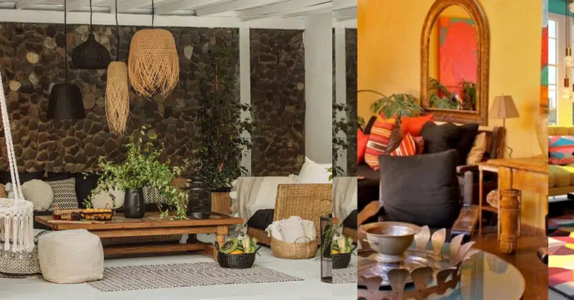 Persian interior design collage